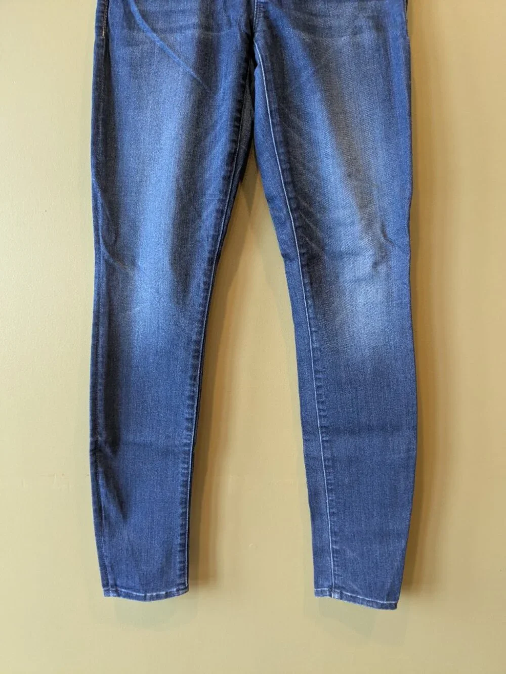 MOTHER Denim The Looker Ankle Skinny Jeans Sz 25 Tongue & Chic Mid Rise Stretch